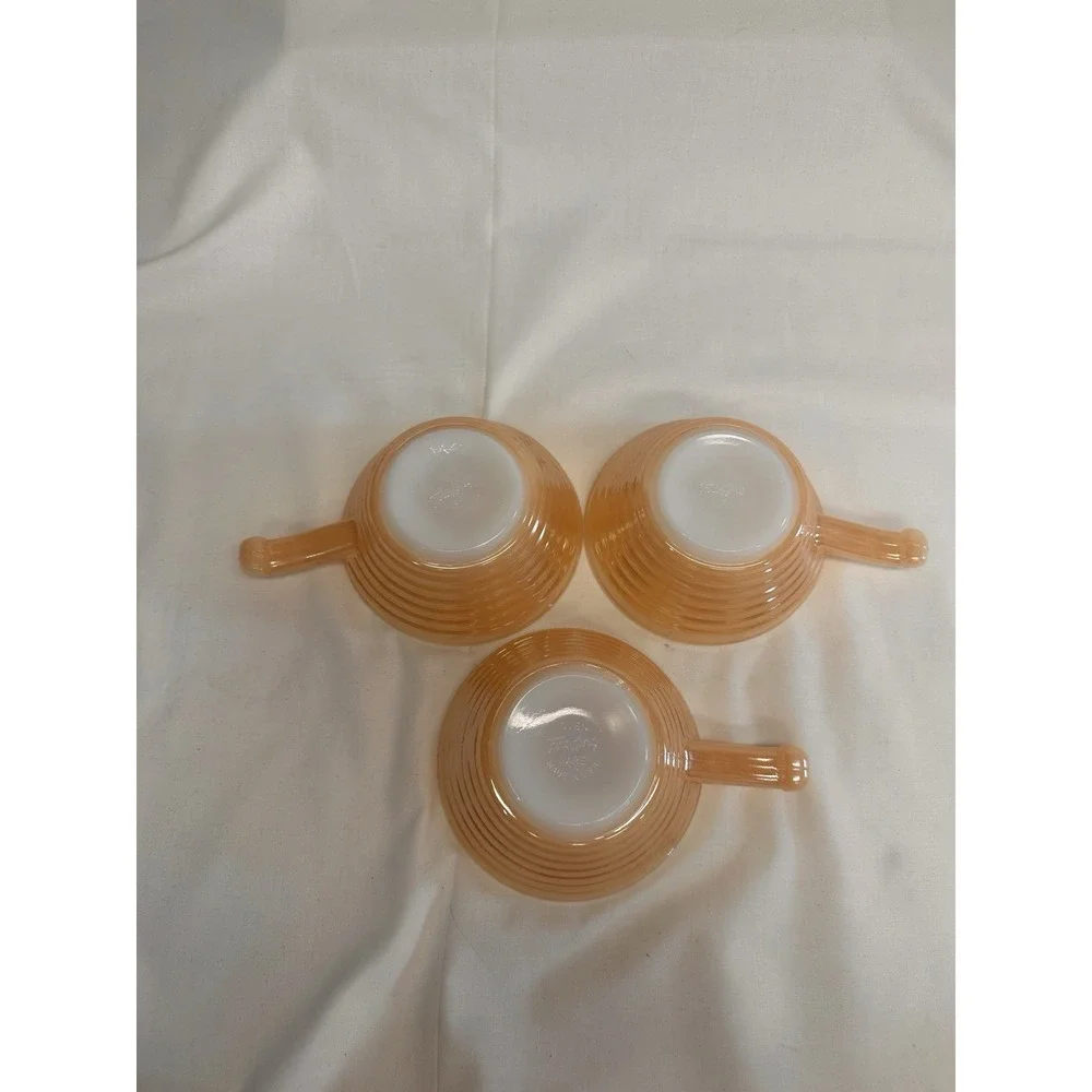 Set of 3 Anchor Hocking Individual Casserole‎ Dishes Copper Tint